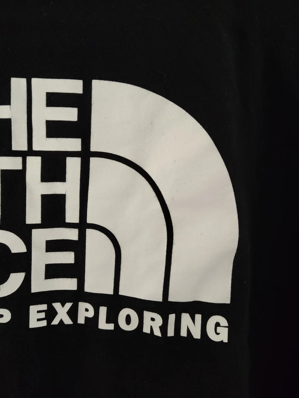 The North Face Men’s Black Logo Short Sleeve Tee Size Large
